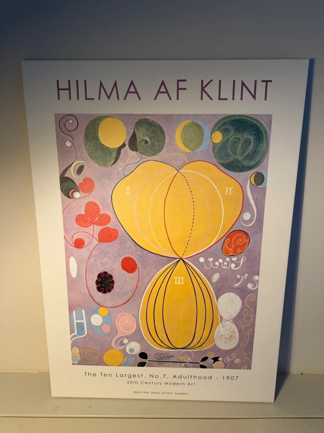 Hilma af Klint "The Ten Largest, No. 7, Adulthood" Print