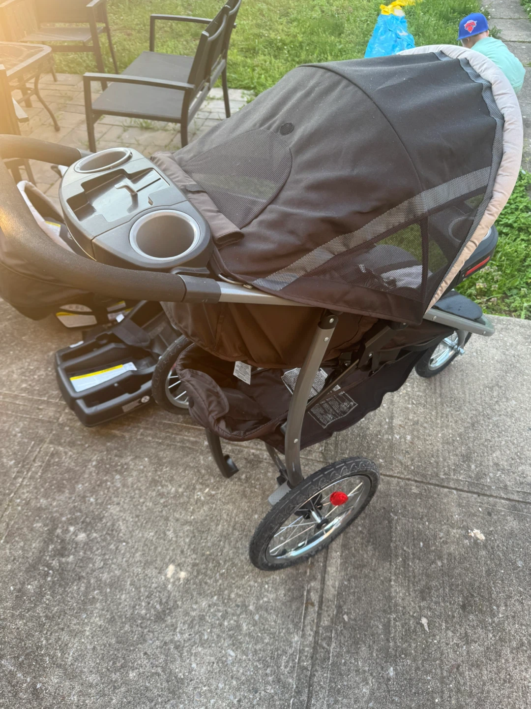 Graco Jogger Stroller, Car Seat & Base (See Description) - photo 4