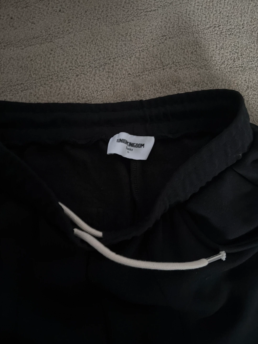 UNION KINGDOM Black Wide Leg Pants Size L - photo 2
