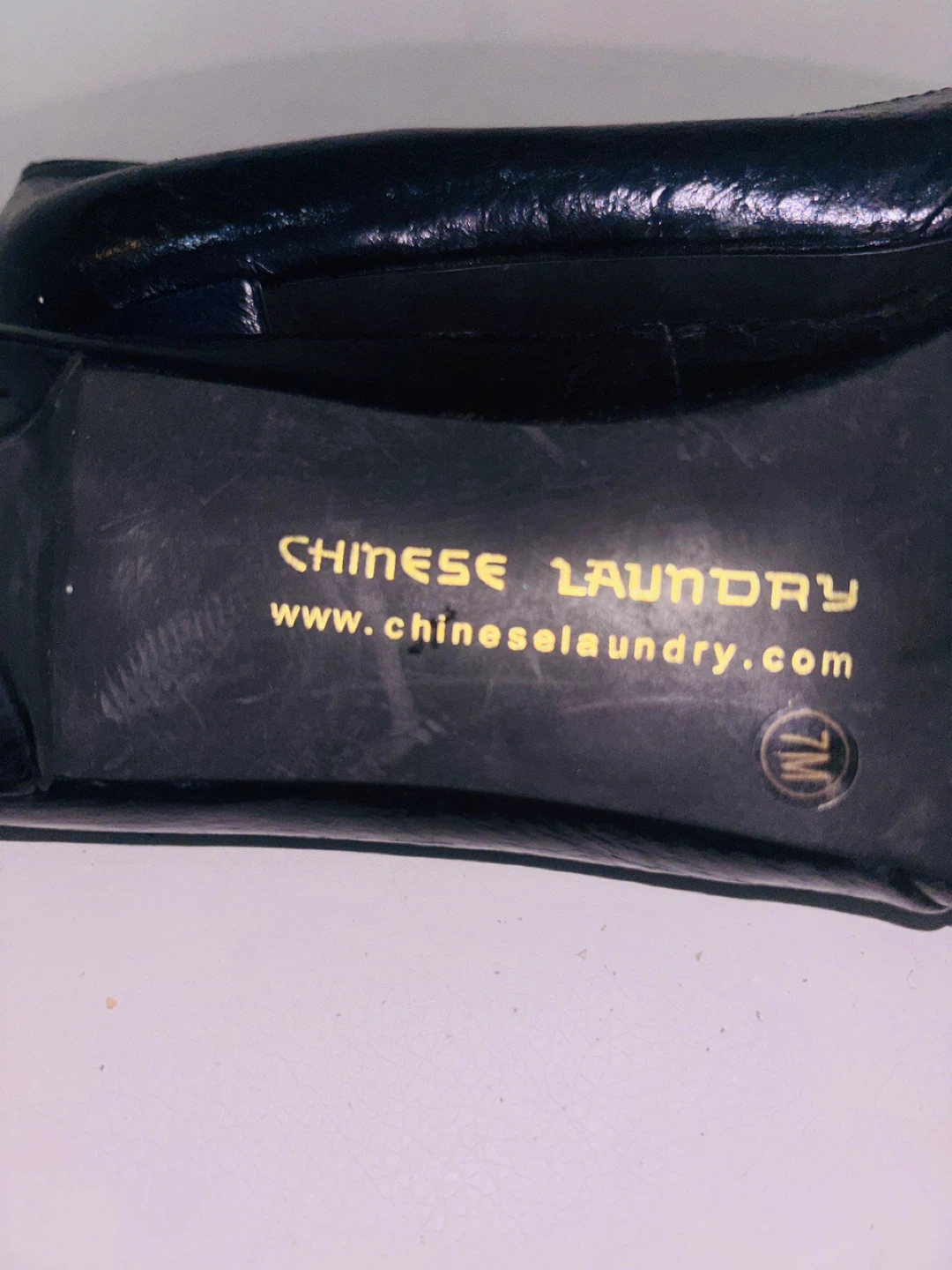 Chinese Laundry Navy Blue Heels Size 7M - photo 3