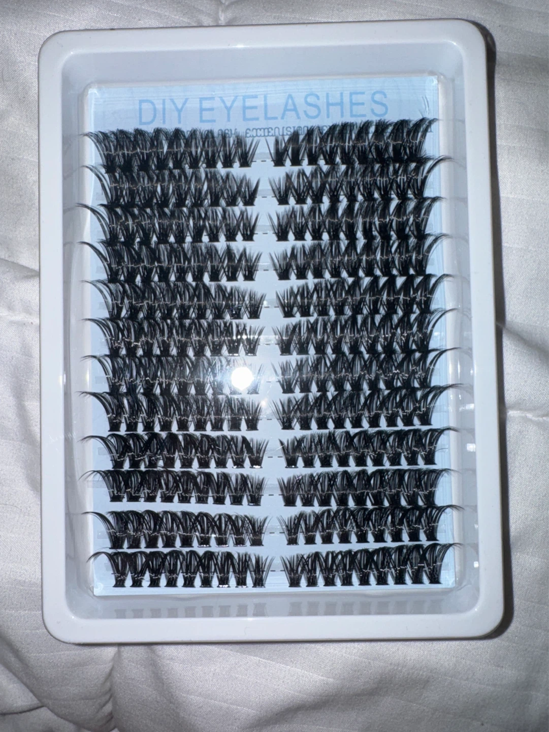 DIY Cluster Eyelashes