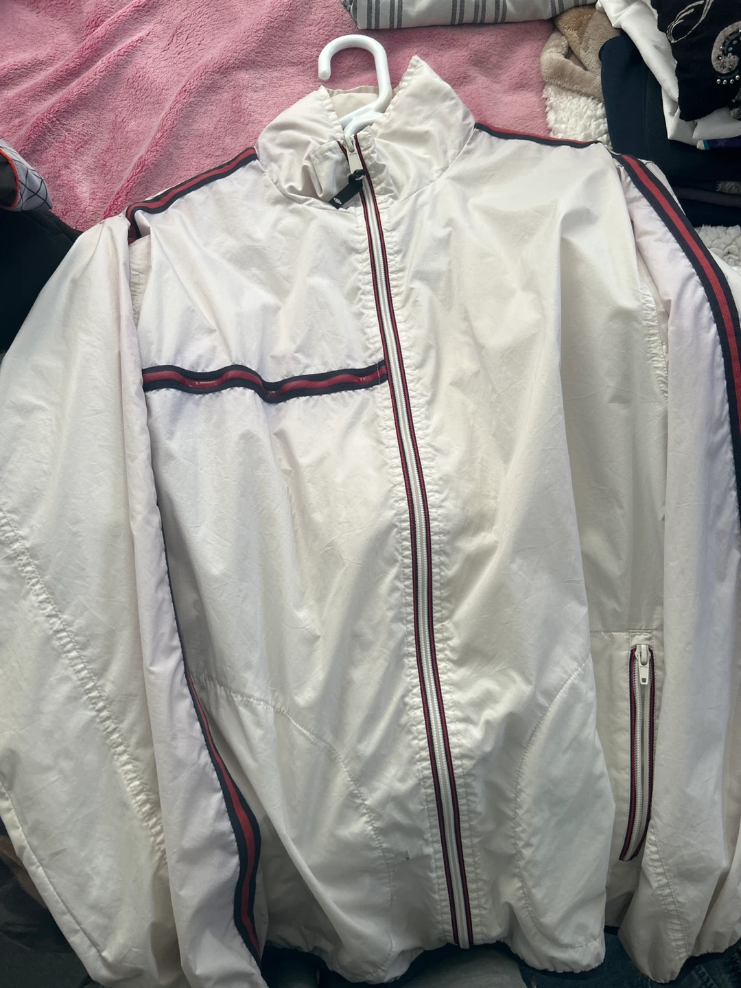 Umbro White Track Jacket