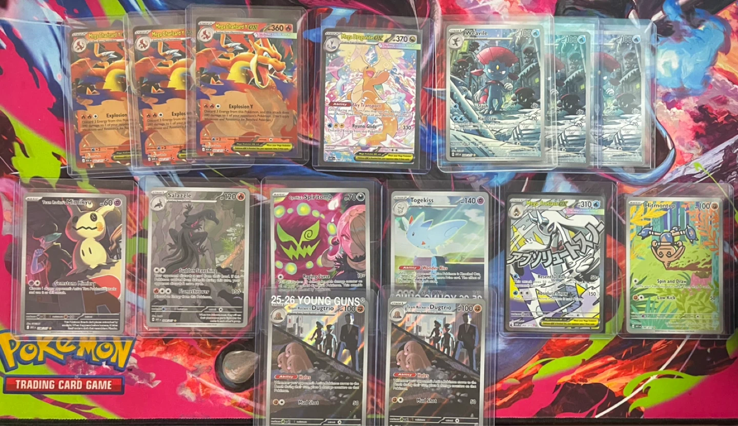 Ascended heroes pokemon cards