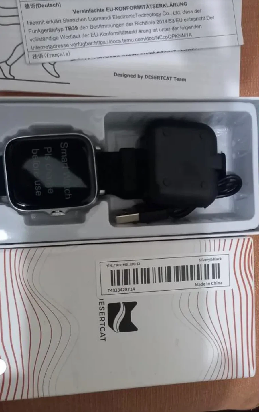 DESERTCAT Smartwatch