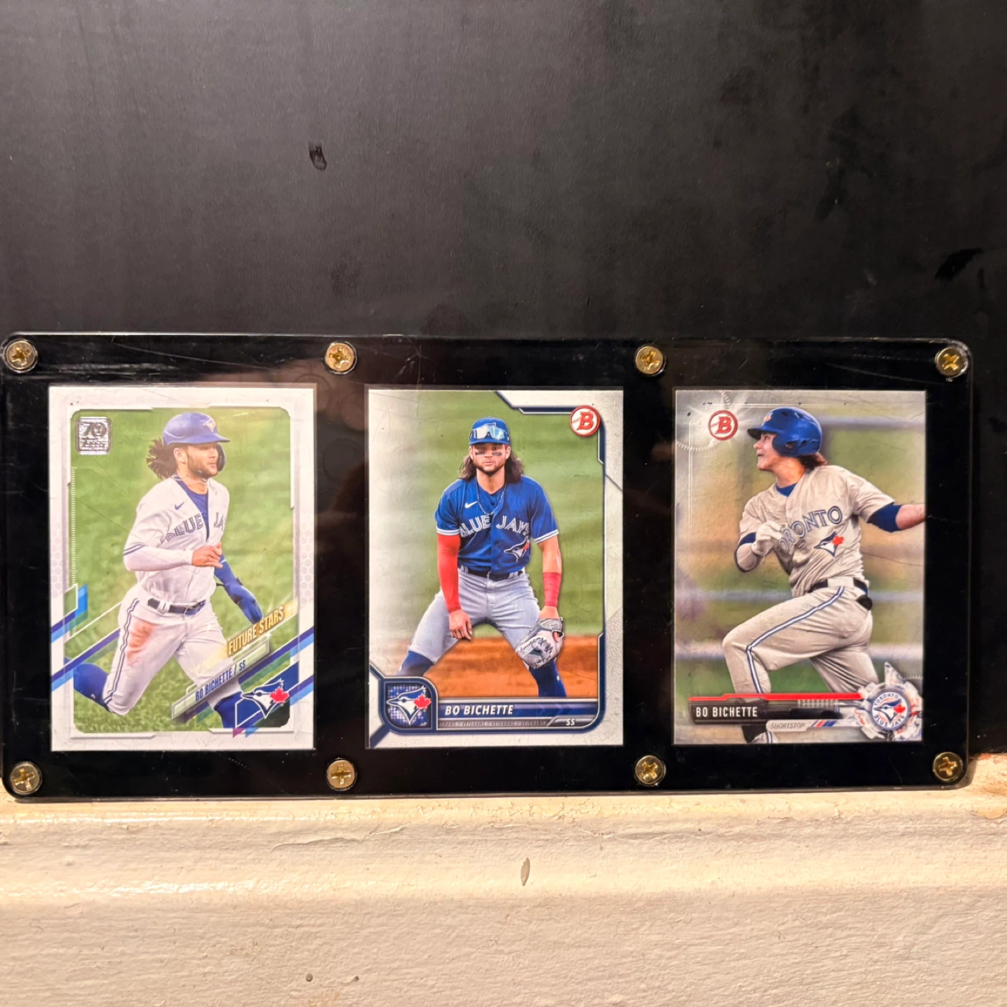 Bo Bichette Toronto Blue Jays Baseball Cards (3)