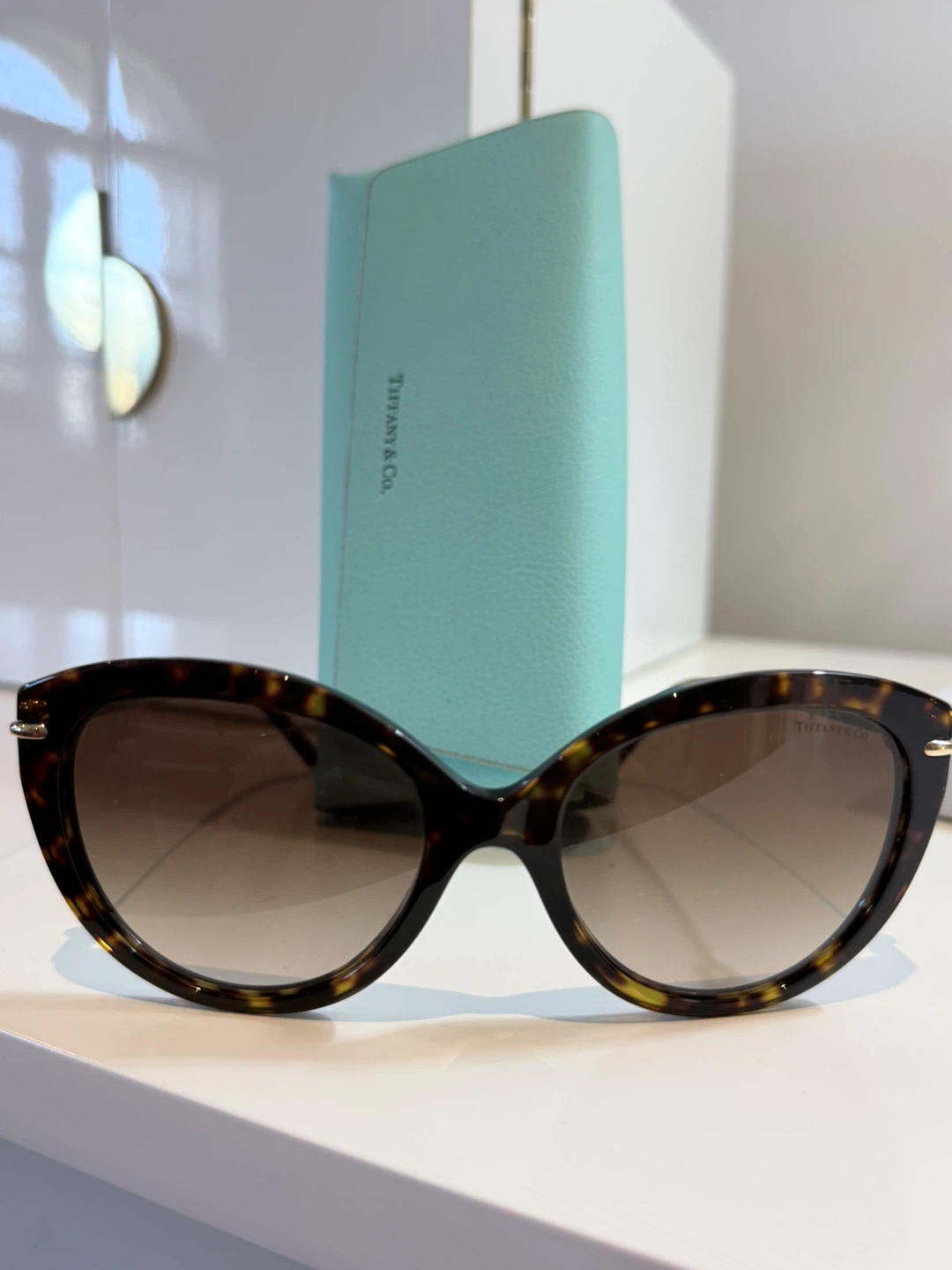 Tiffany & Co. Tortoiseshell Cat-Eye Sunglasses - photo 4