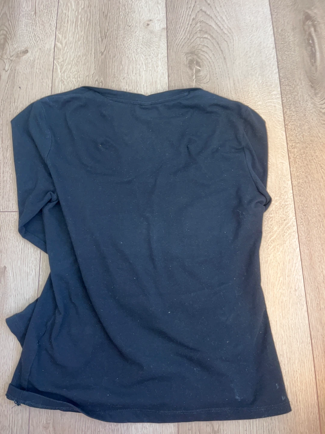 H&M scooped black longsleeve - photo 2