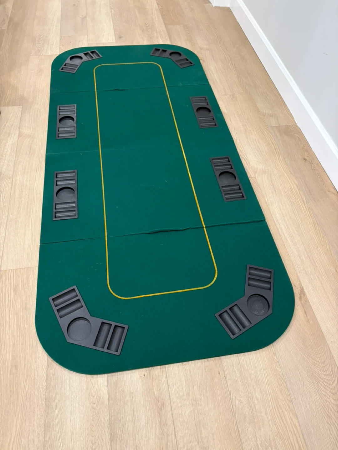 Vivo Home Folding Poker Table Mat with Carrying Bag