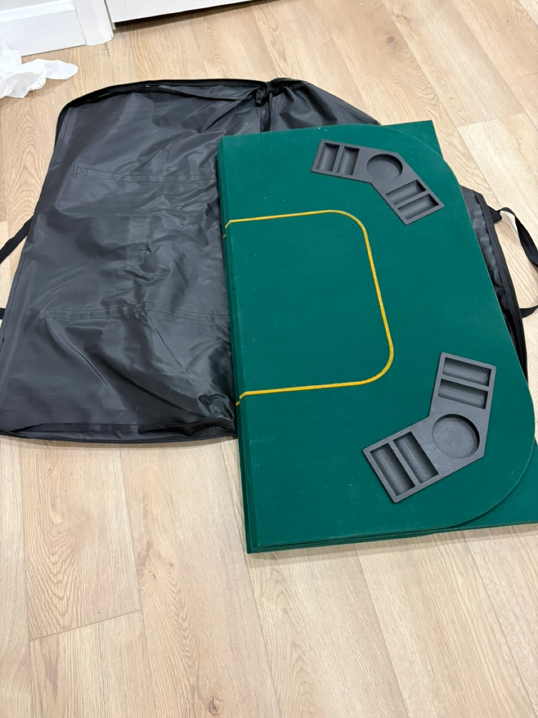 Vivo Home Folding Poker Table Mat with Carrying Bag - photo 2