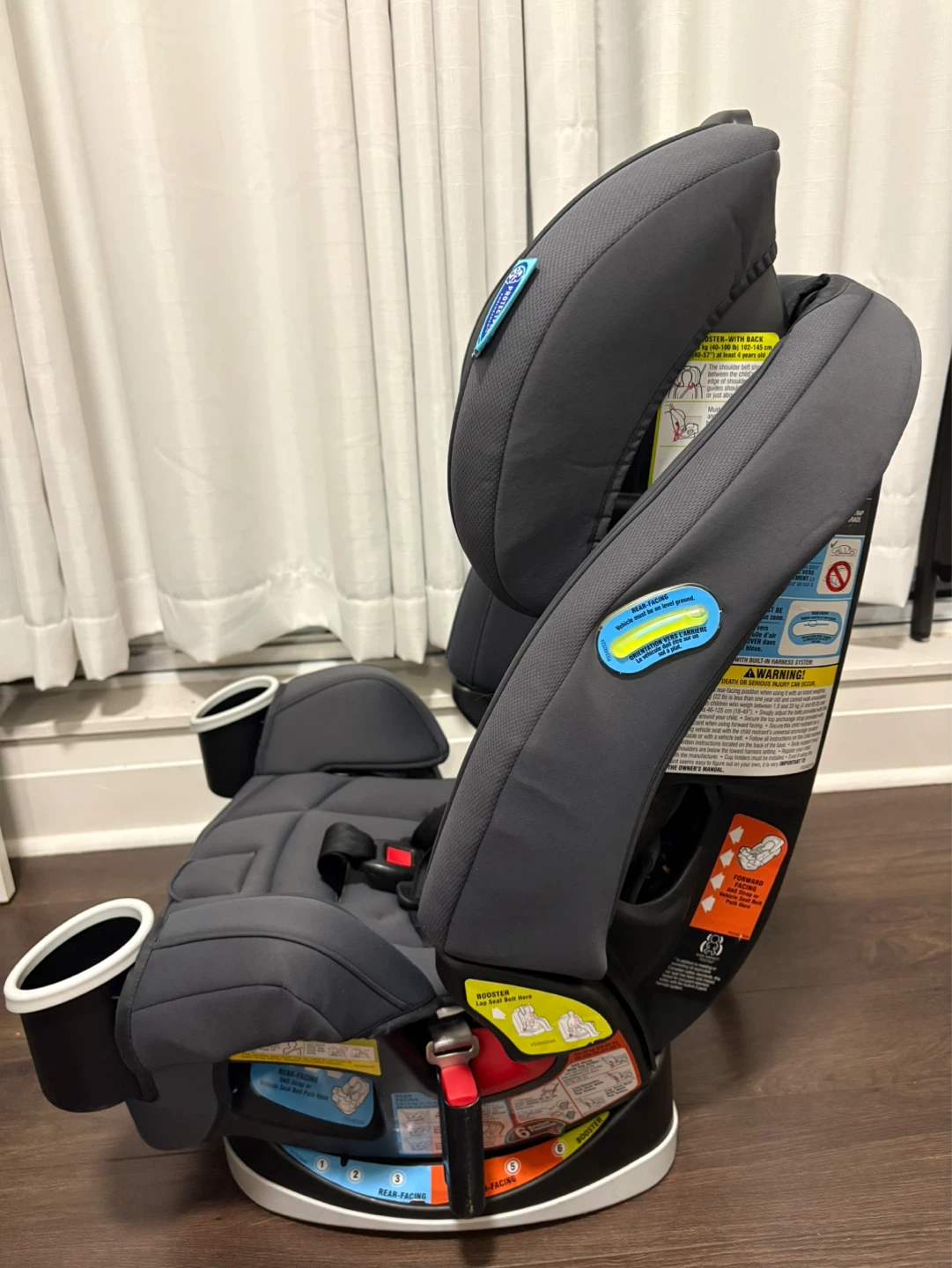 Graco 4Ever All-in-One Convertible Car Seat - photo 3