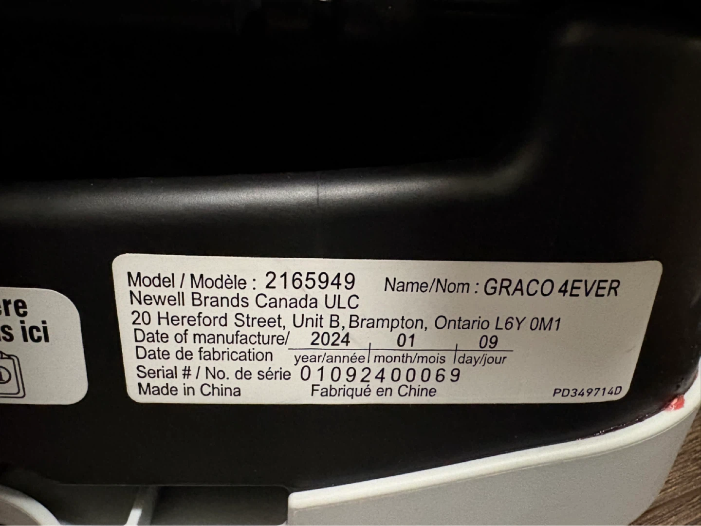 Graco 4Ever All-in-One Convertible Car Seat - photo 5