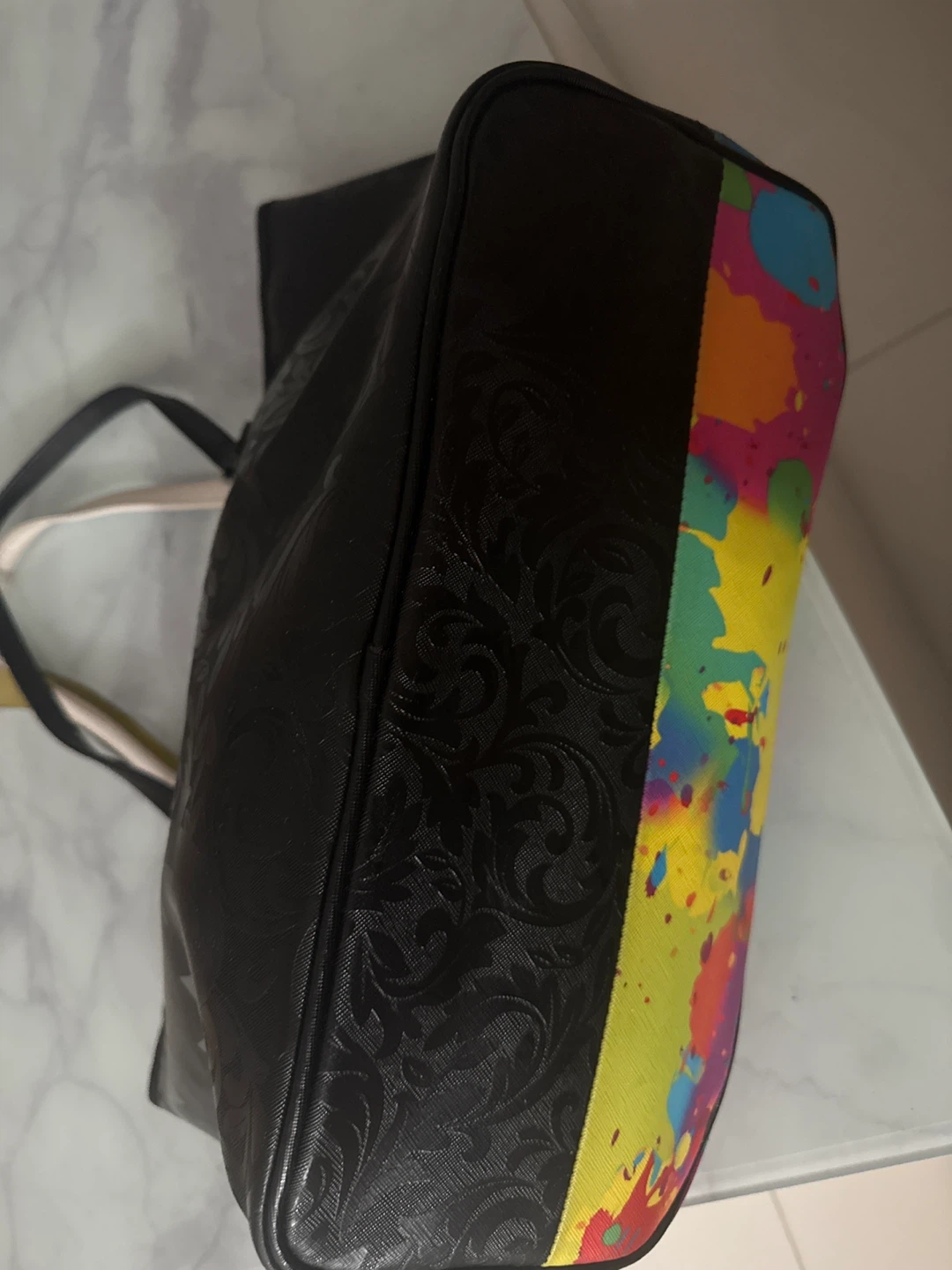 Sprayground Tote Bag - Colorful Splatter Design - photo 4
