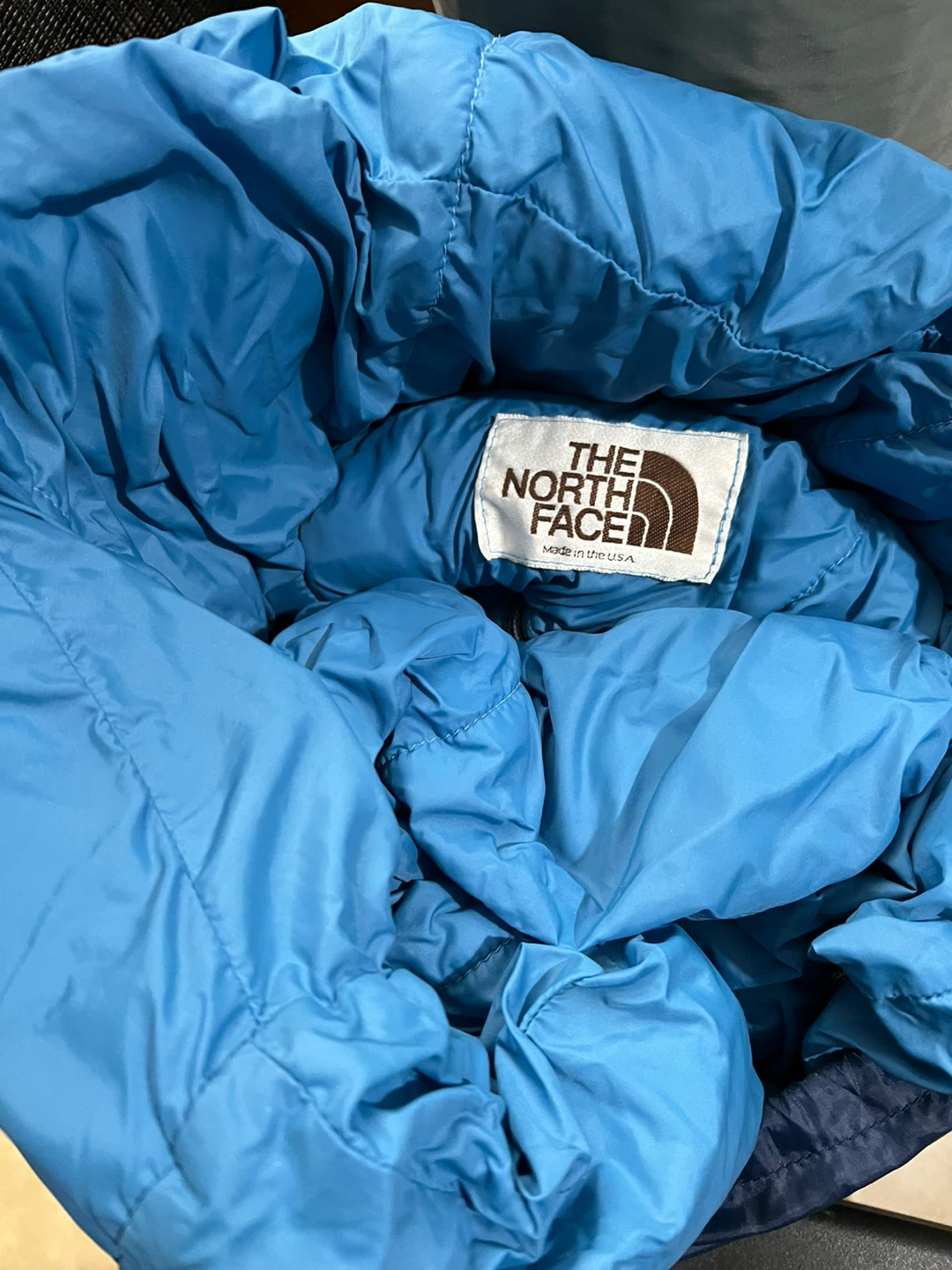 The North Face Blue Sleeping Bag