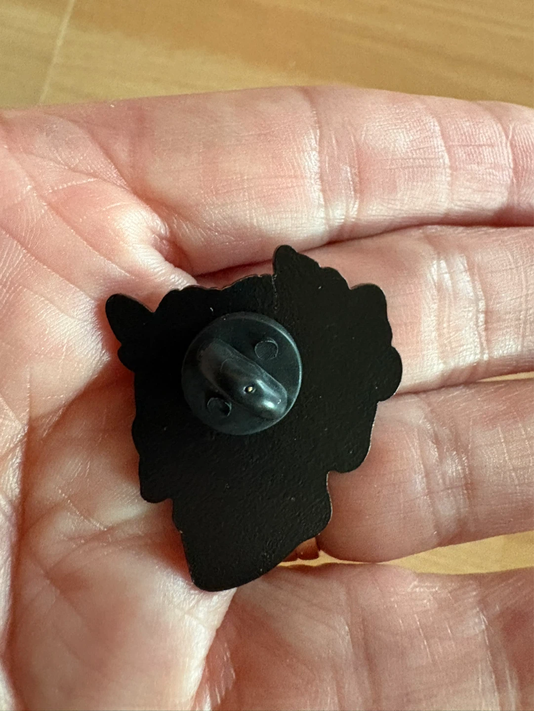 Skull with Butterflies Enamel Pin $7 firm - photo 2
