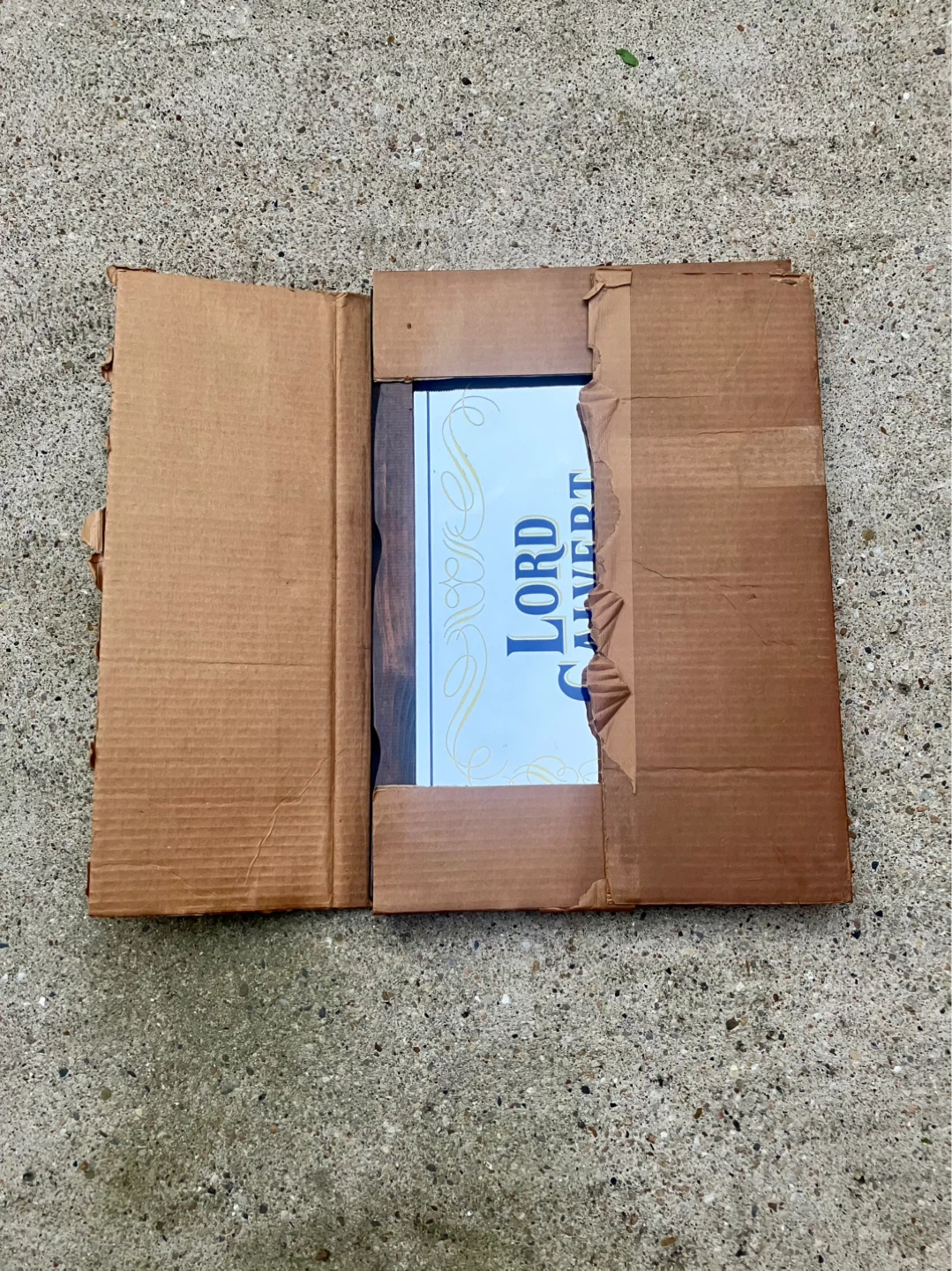 Vintage Lord Calvert Bar Mirror 14” x 20” - New In Box - photo 4