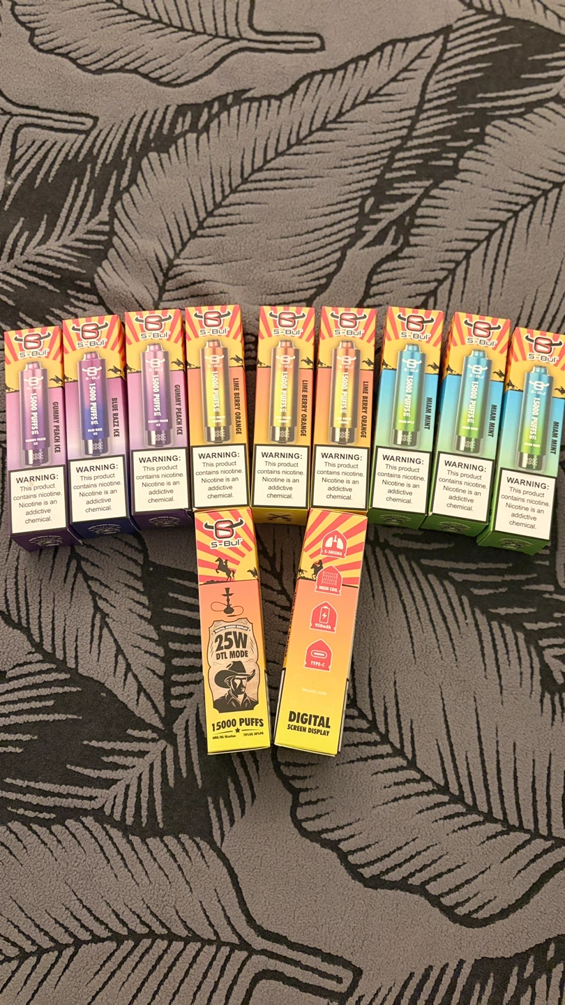 S-Bul Disposable Vape 15000 Puffs - Assorted Flavors