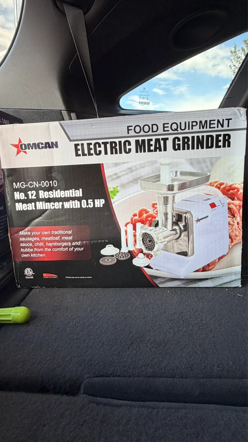 OMCAN Electric Meat Grinder