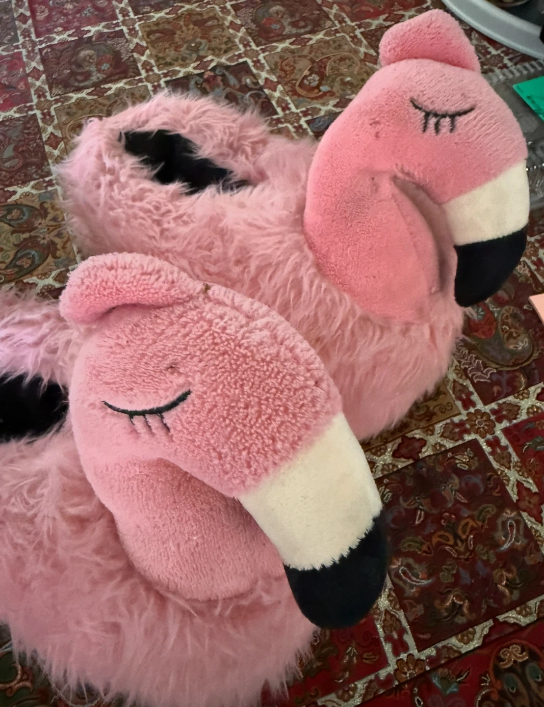 Flamingo house slippers - photo 4