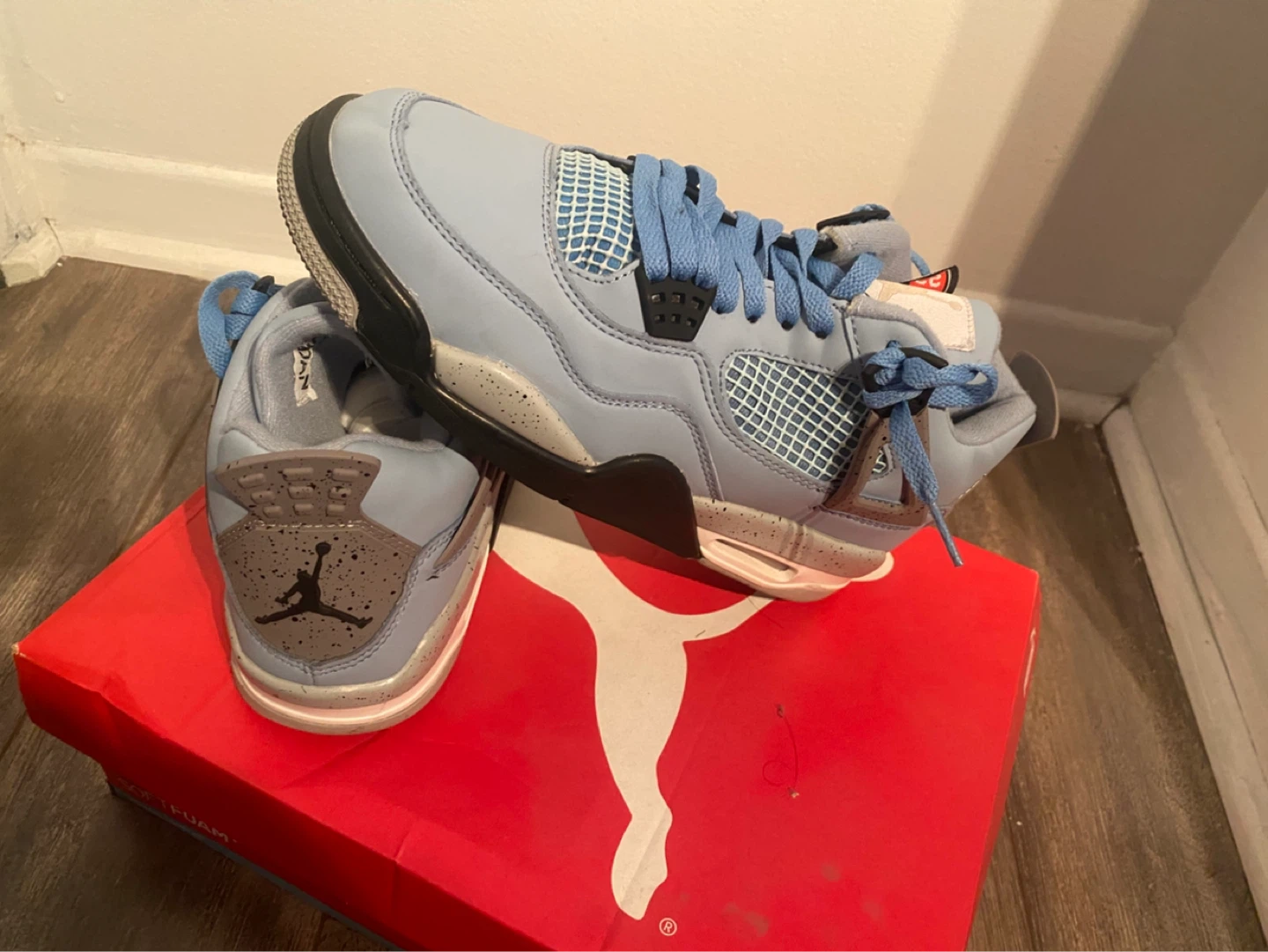 Air Jordan 4 'Light Blue' Sneakers