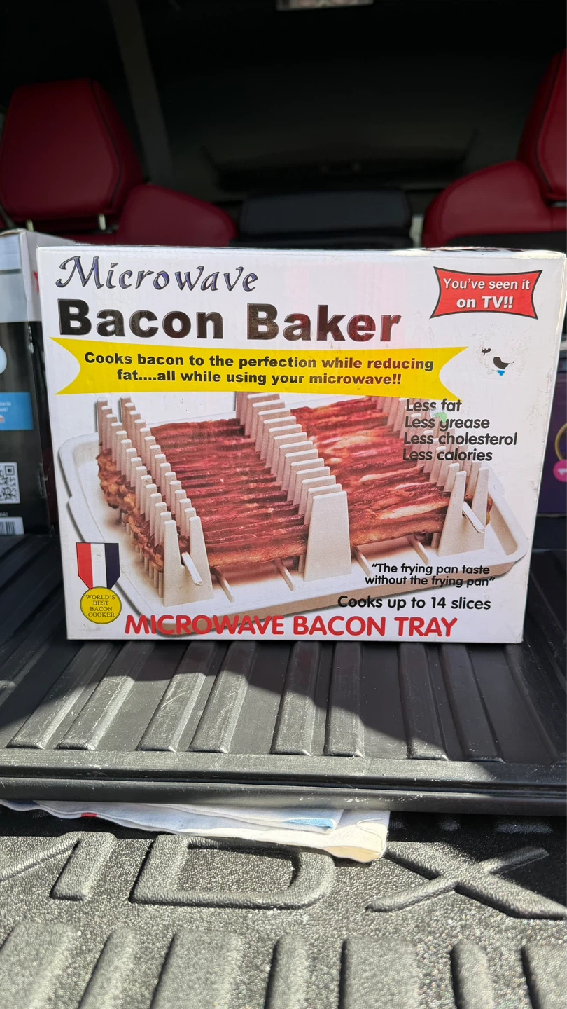 Microwave Bacon Baker Tray