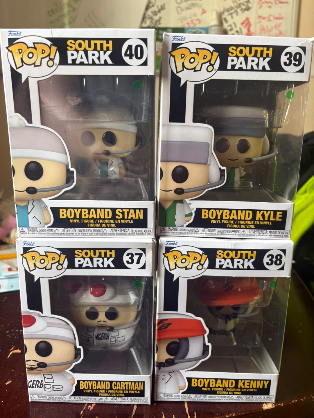 Funko Pop! South Park Boyband Set