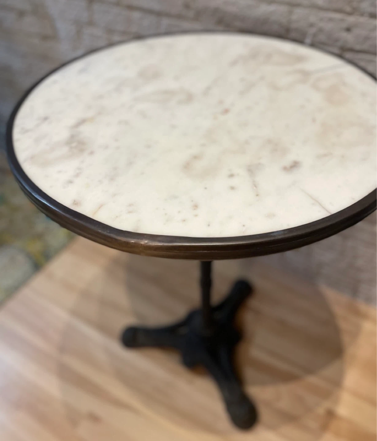 Marble Bistro Table