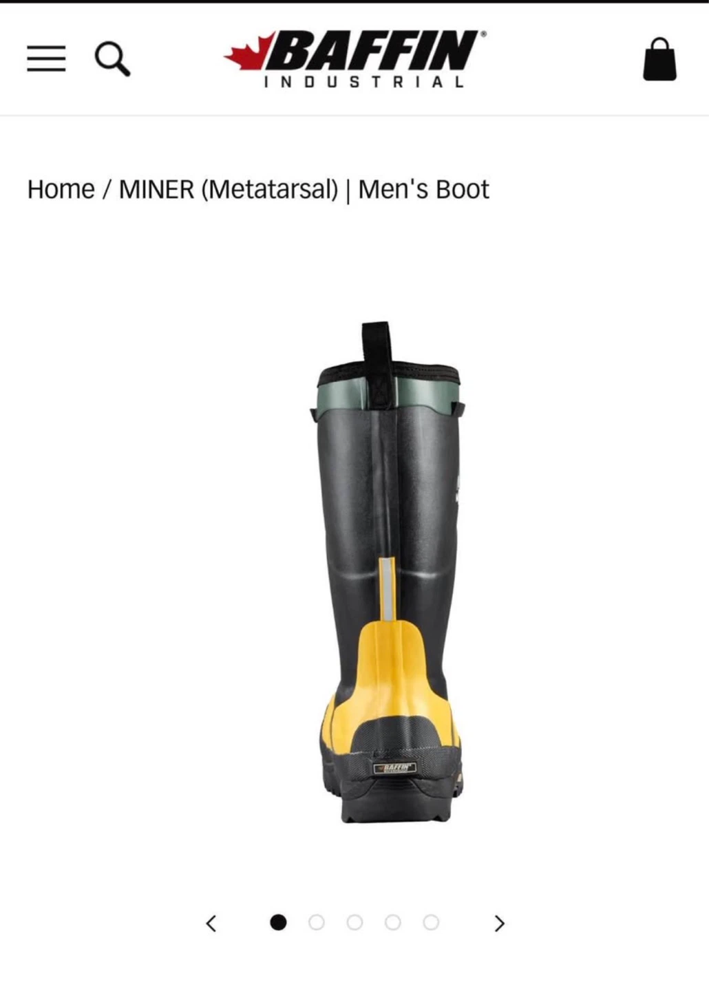 Baffin MINER (Metatarsal) Men's Boot - photo 3