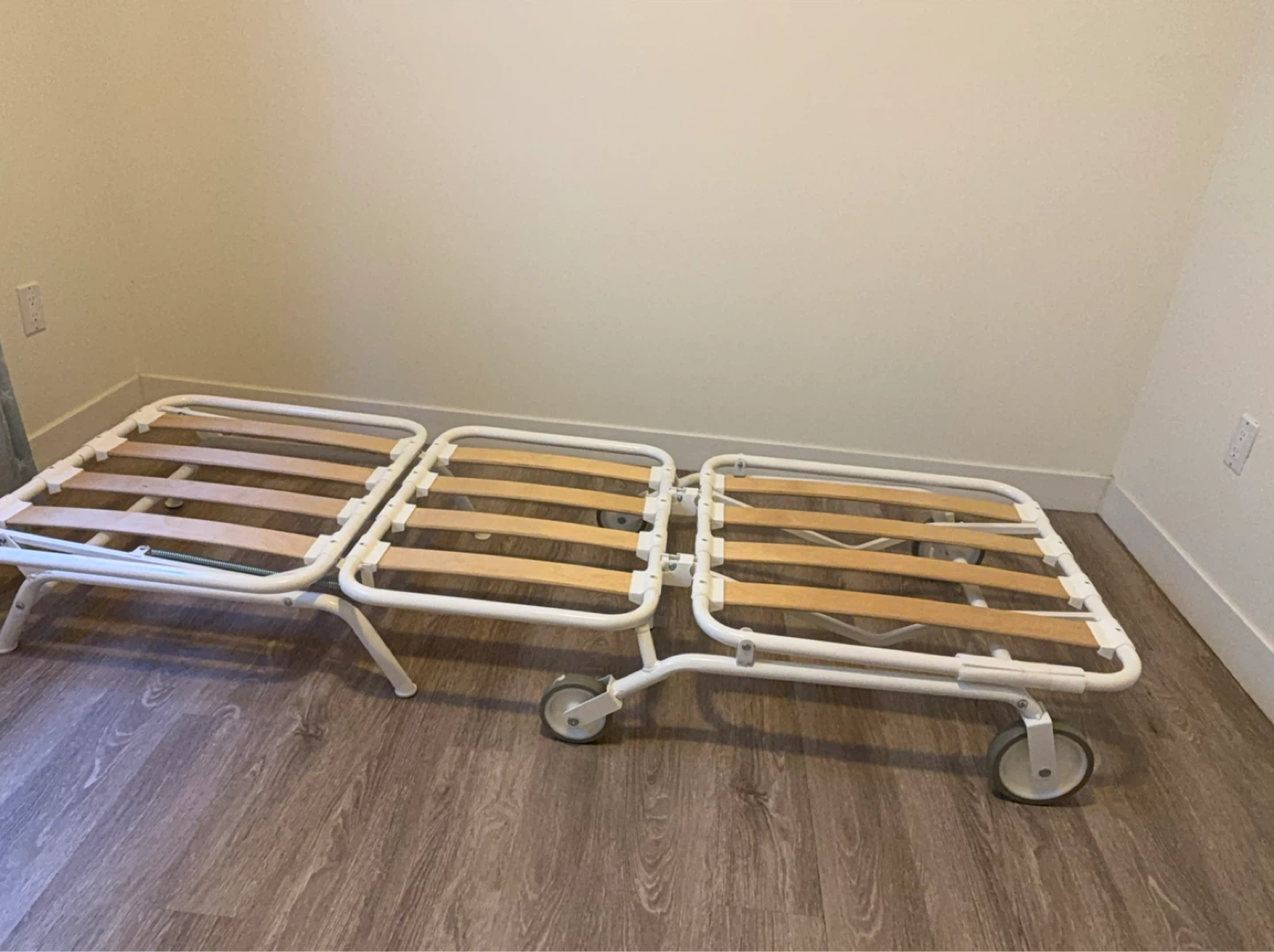 Folding Cot Bed with Mattress