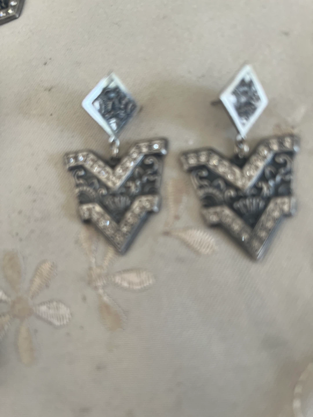 Assorted Vintage Brooches and Earrings