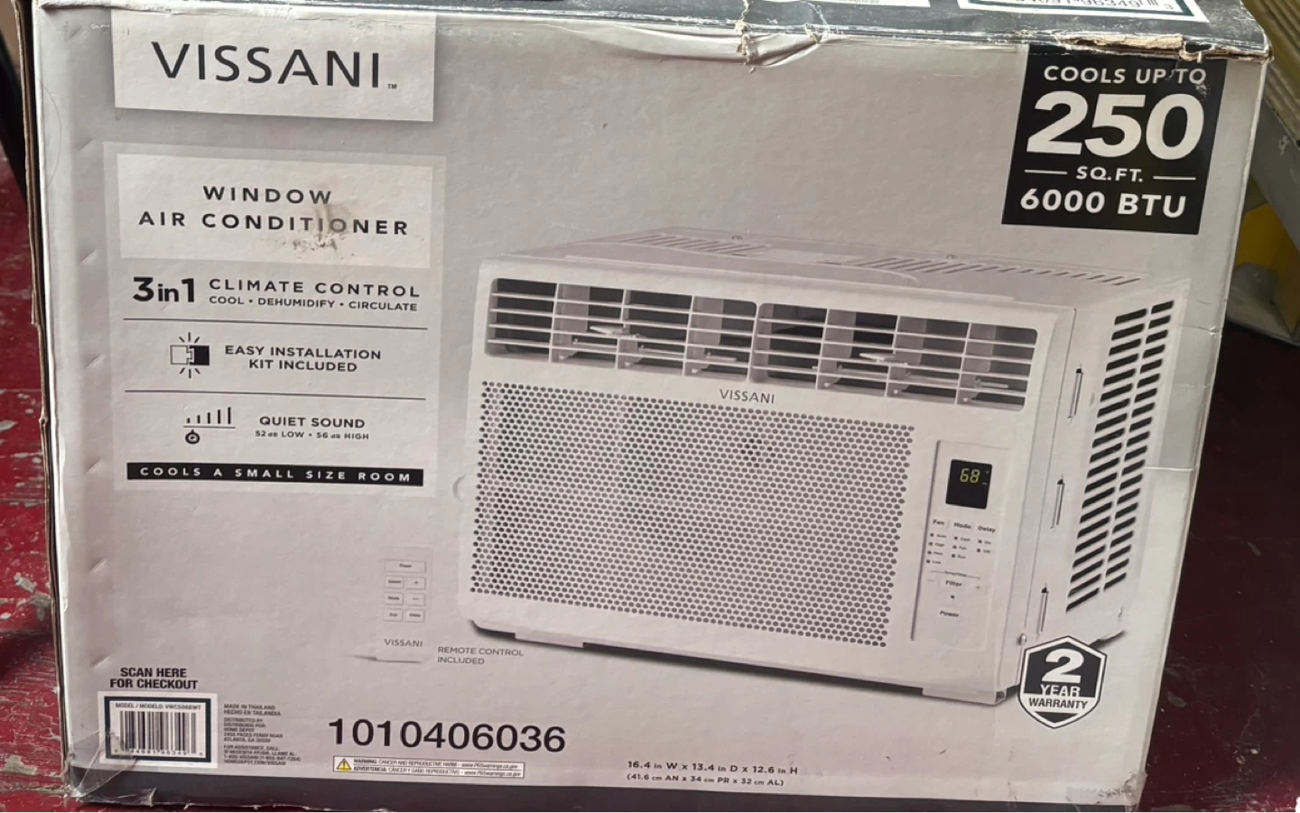 GE Appliances Room Air Conditioner 6,000 BTU Small Room - photo 2