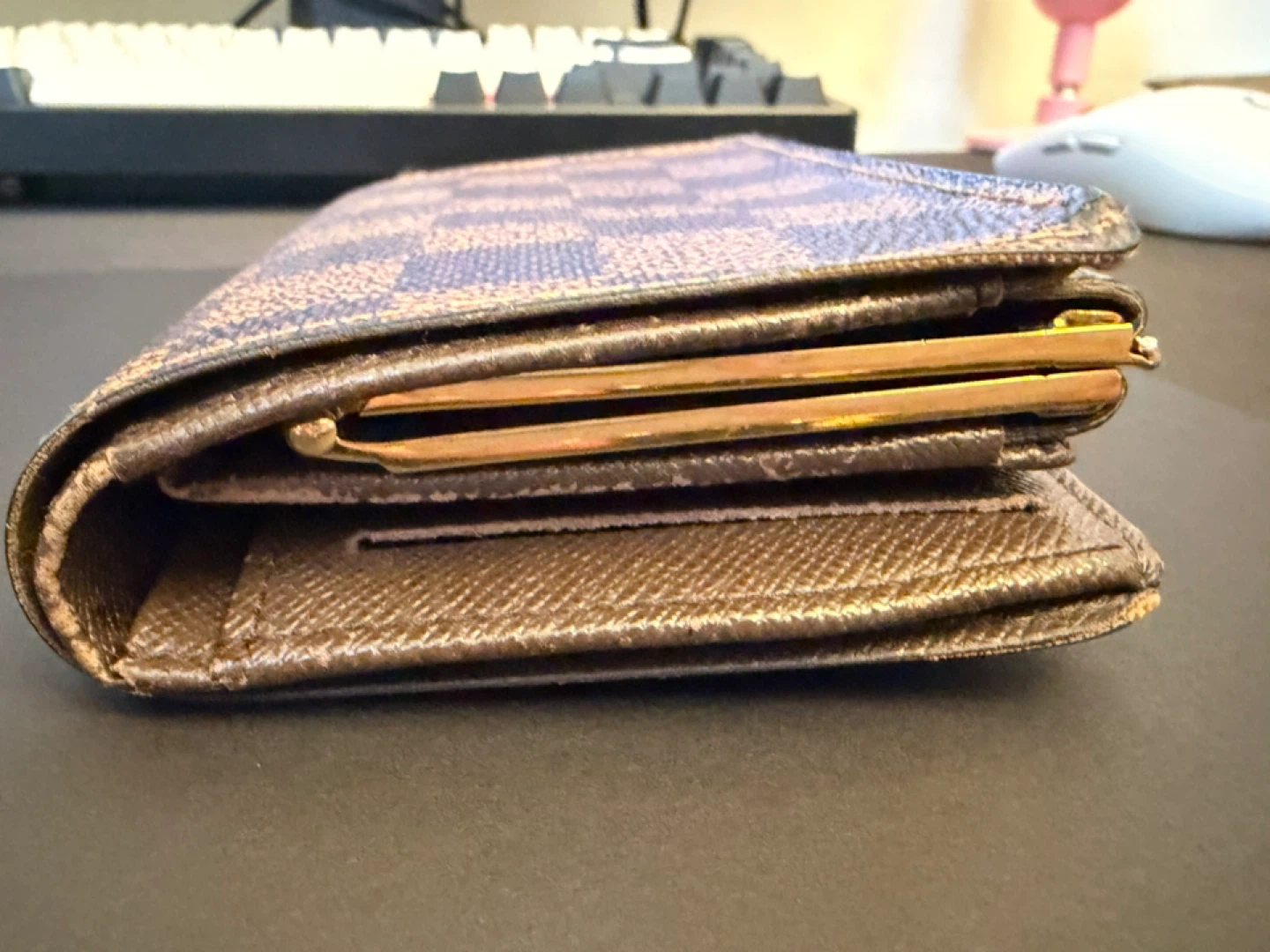 Louis Vuitton Damier Ebene Compact Wallet - photo 4