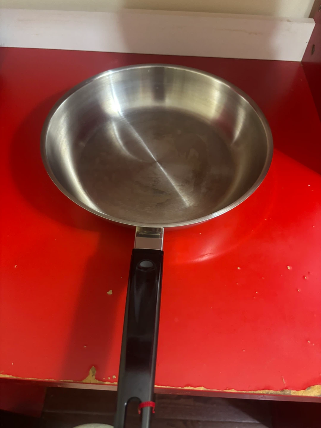 Stainless Steel Frying Pan with Lid - photo 2