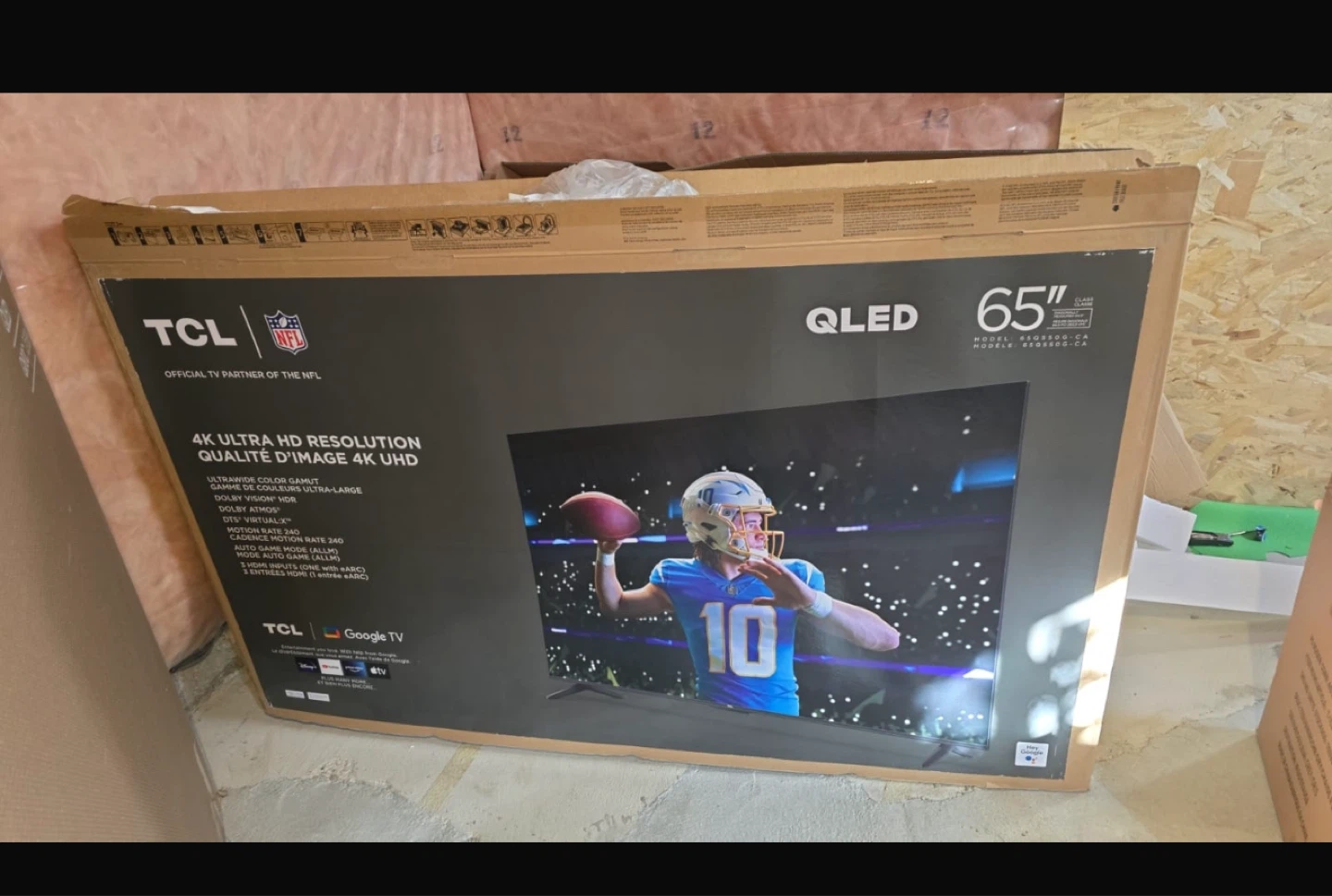 TCL 65" QLED 4K Google TV - photo 3