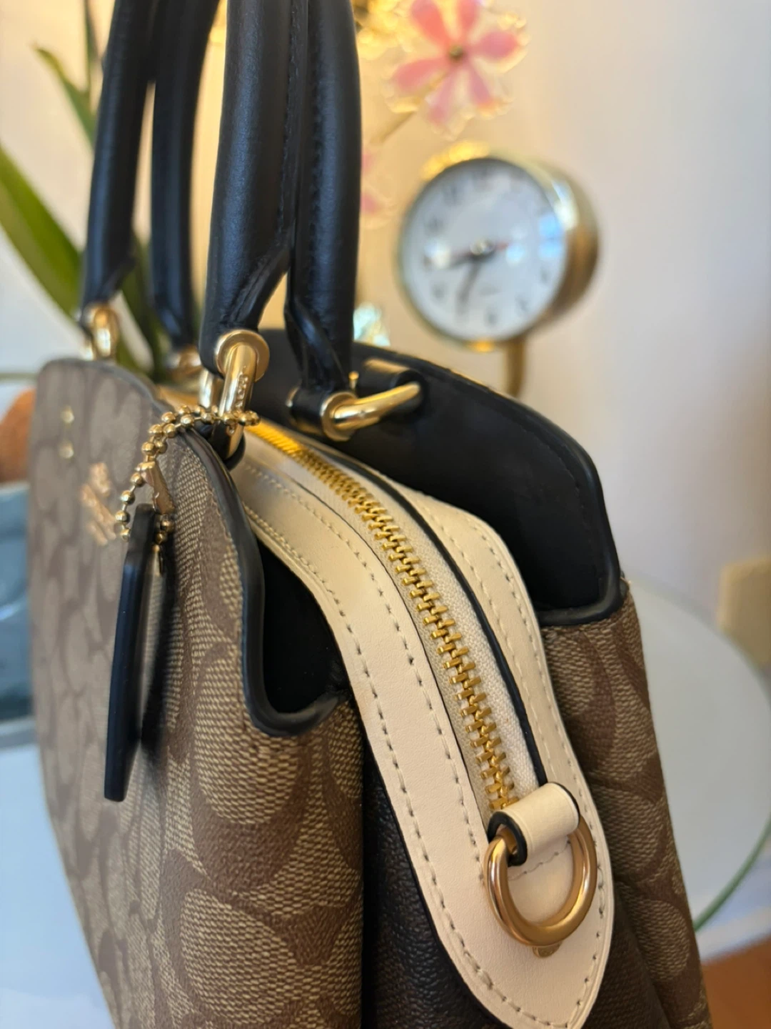 Coach Signature Canvas Top Handle Bag - photo 2