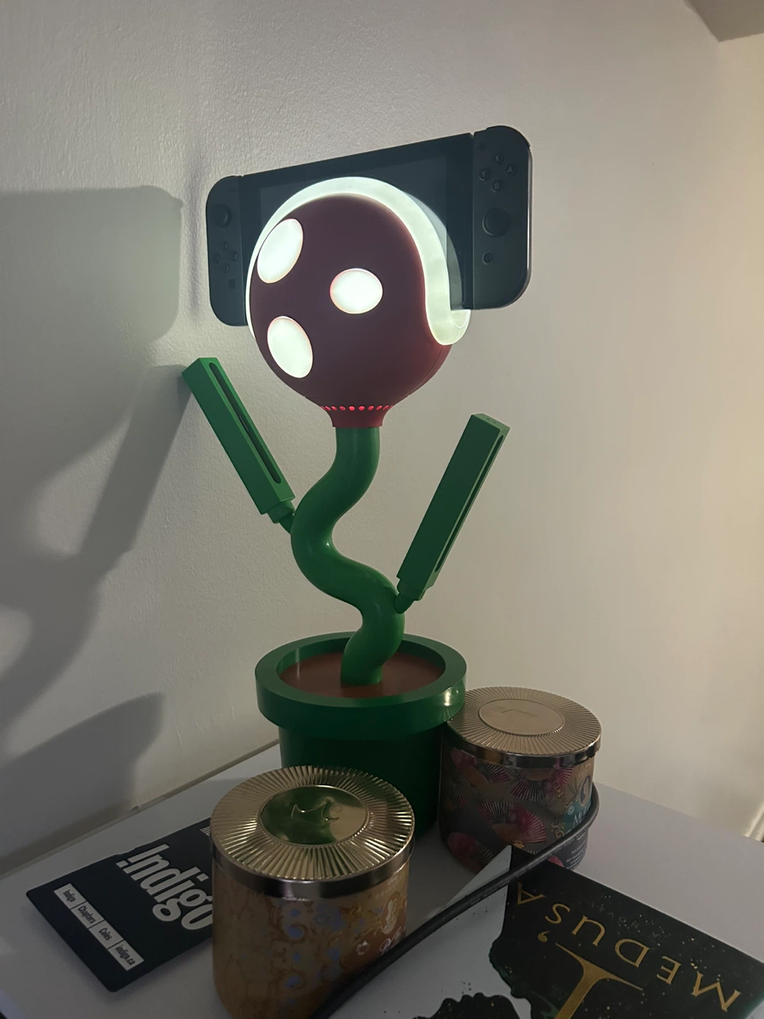 POWKONG PlantDock 2 Piranha Charging Stand for Nintendo Switch - photo 5