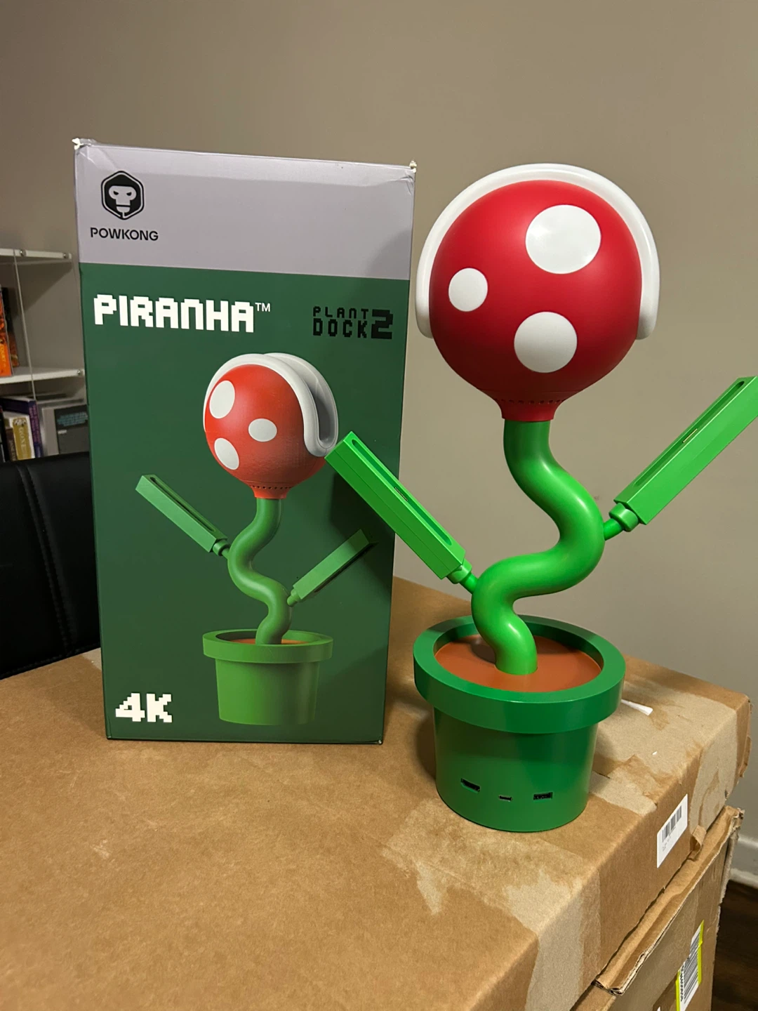 POWKONG PlantDock 2 Piranha Charging Stand for Nintendo Switch - photo 4