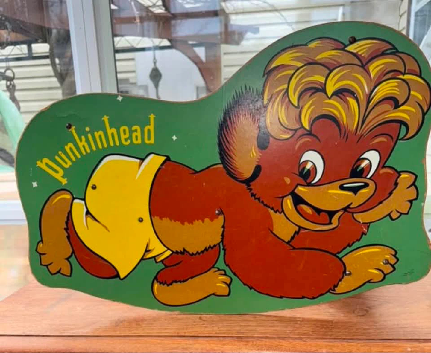 Vintage PUNKINHEAD children’s rocker, EATONs Mascot
