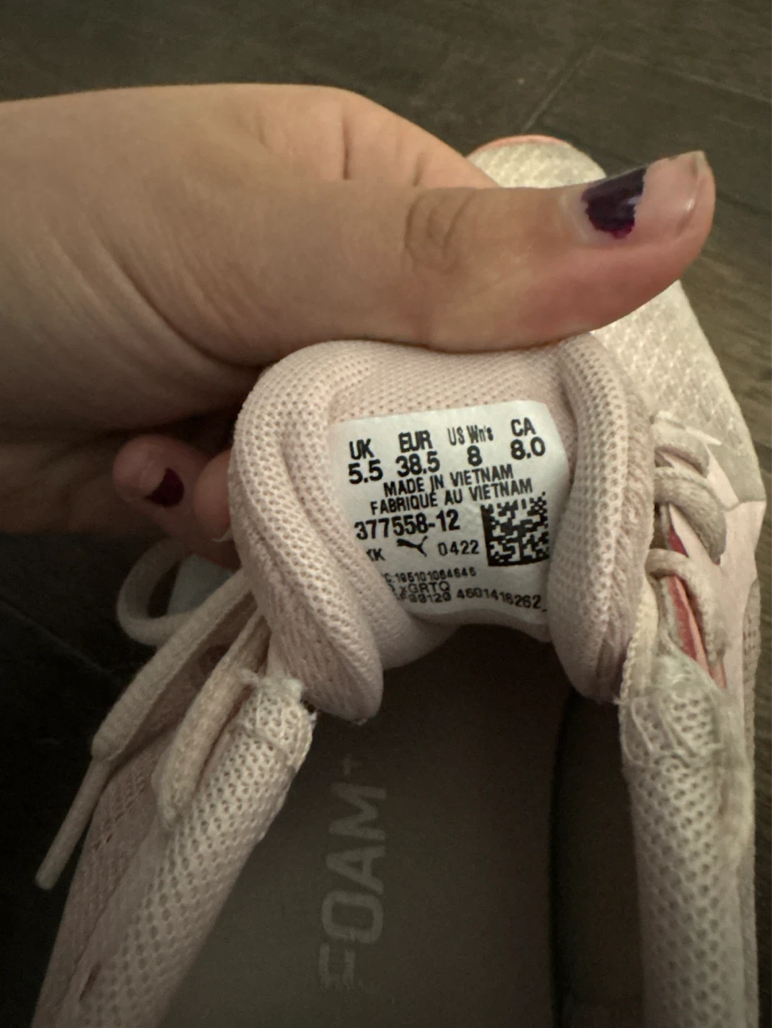 Puma Pink Running Shoes Women's Size 8 - photo 3