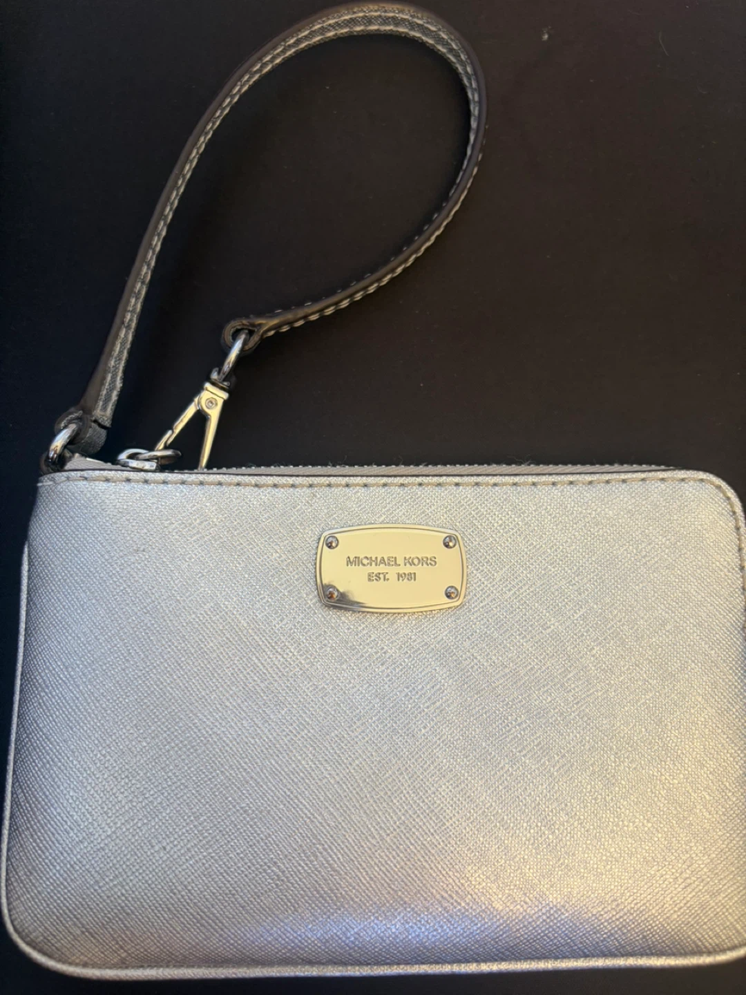 Michael Kors Wristlet Silver