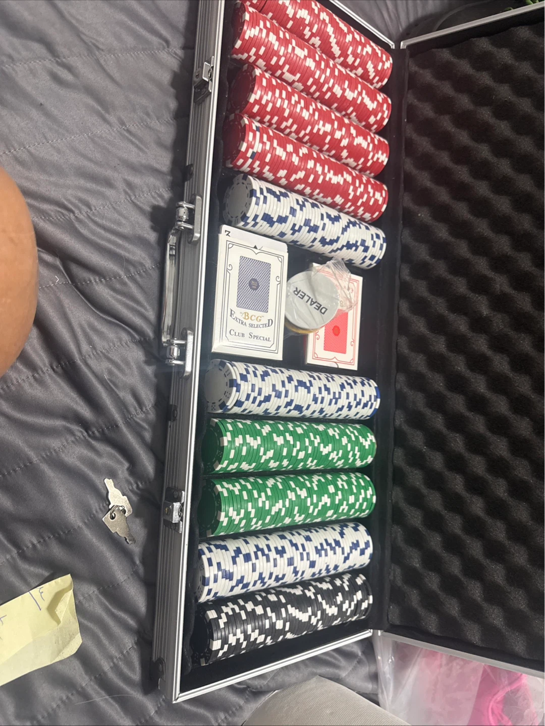 Poker Chip Set with Case - photo 2