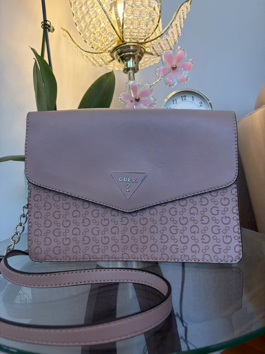 Guess Pink Shoulder Bag