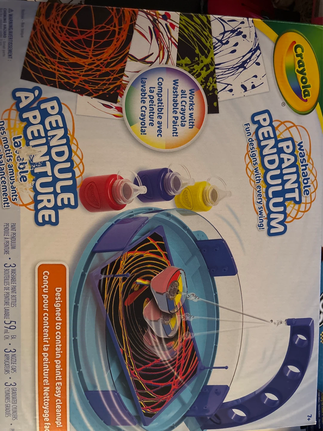 Crayola Washable Paint Pendulum Art Set