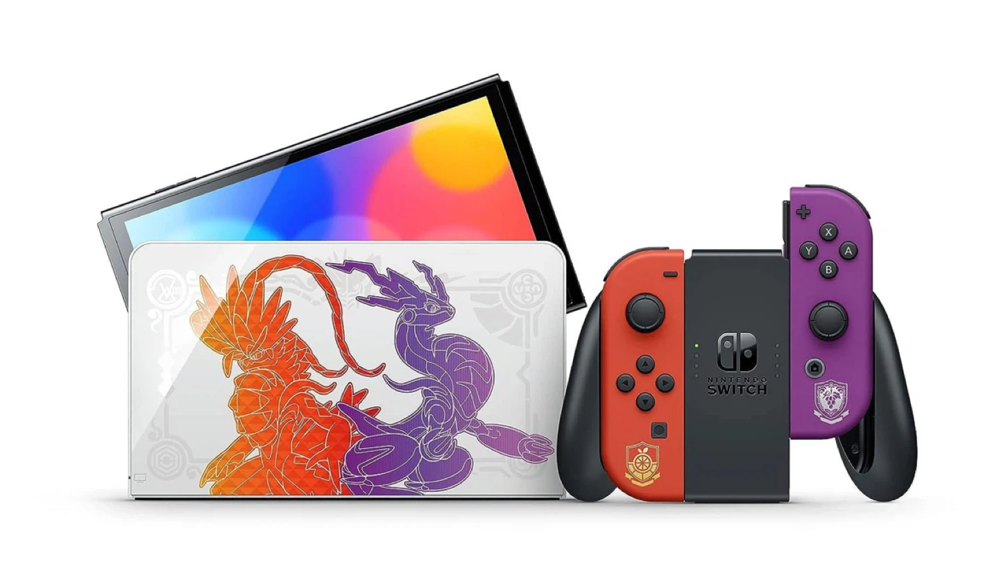 Nintendo Switch Console Pokemon Edition OLED Japanese Version - photo 3