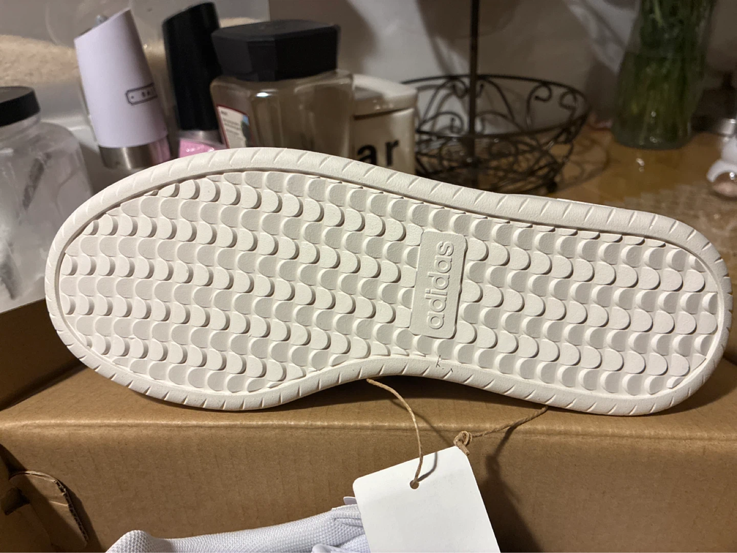 Adidas Barreda Women's Shoes - White/Black - Size 7.5 - photo 5