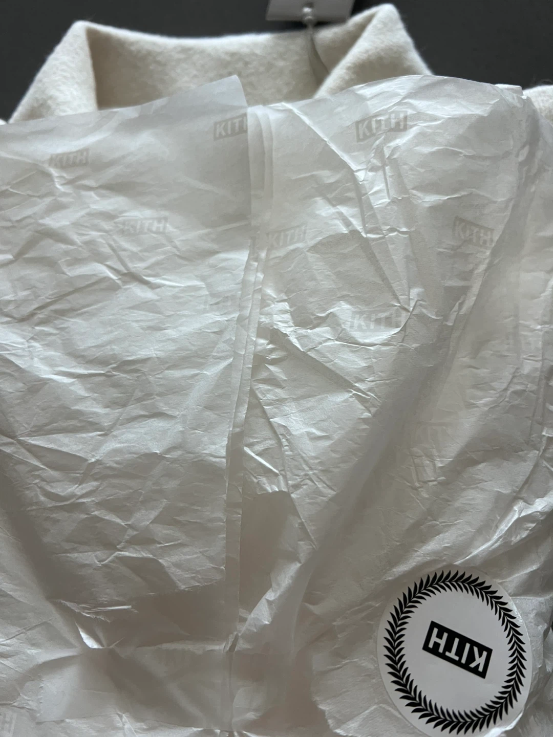 $145 Kith White Marino Wool Polo Size S w/ tags UNWORN - photo 5