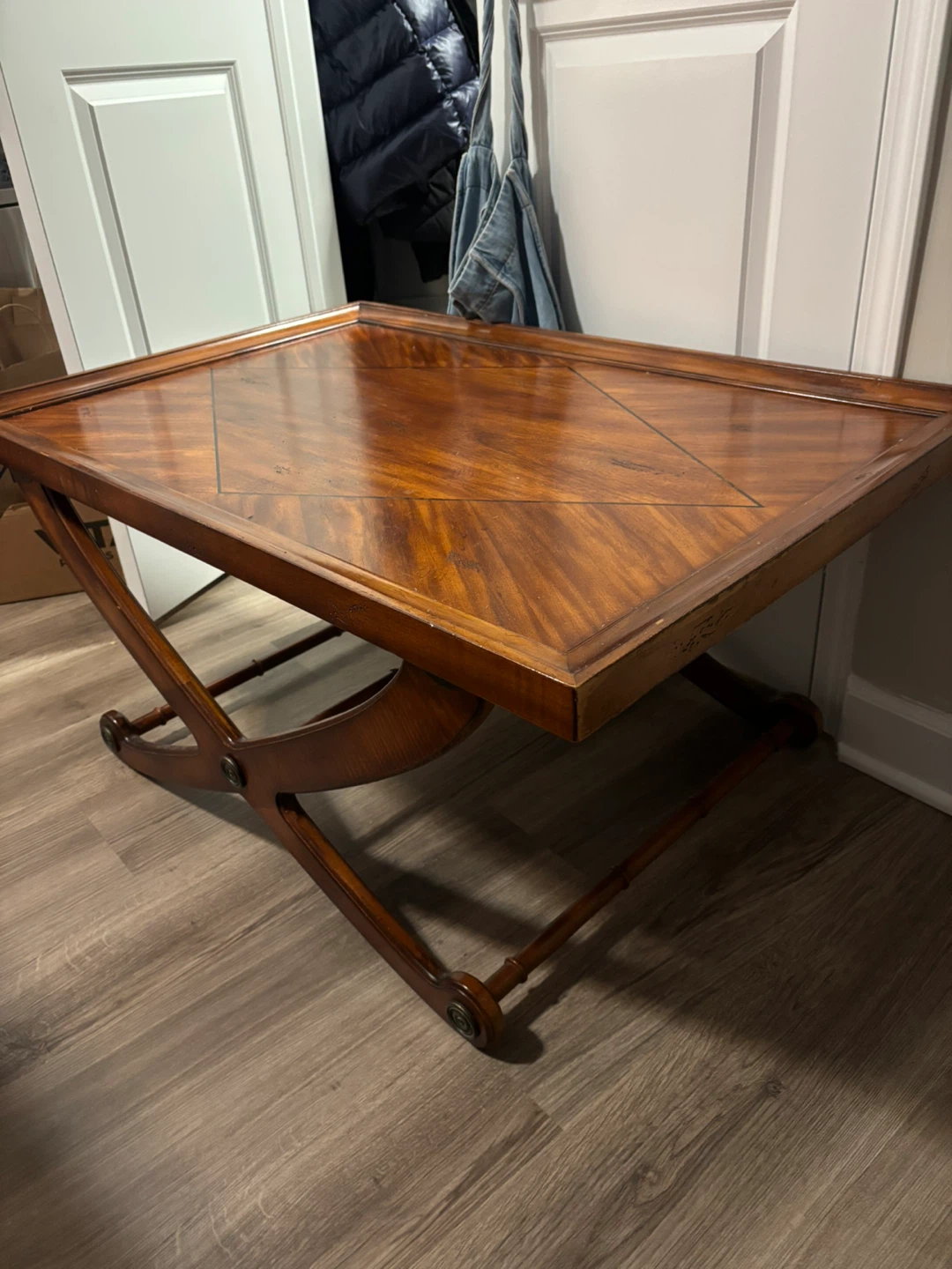 Wooden Tray Table - photo 3