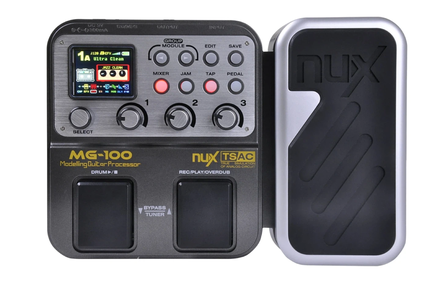 NUX MG-100 Electric Guitar Multi-Effects Pedal