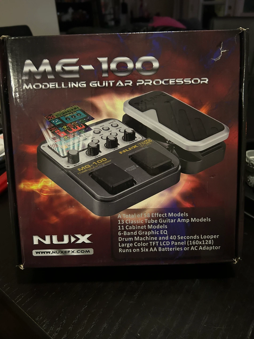 NUX MG-100 Electric Guitar Multi-Effects Pedal - photo 2