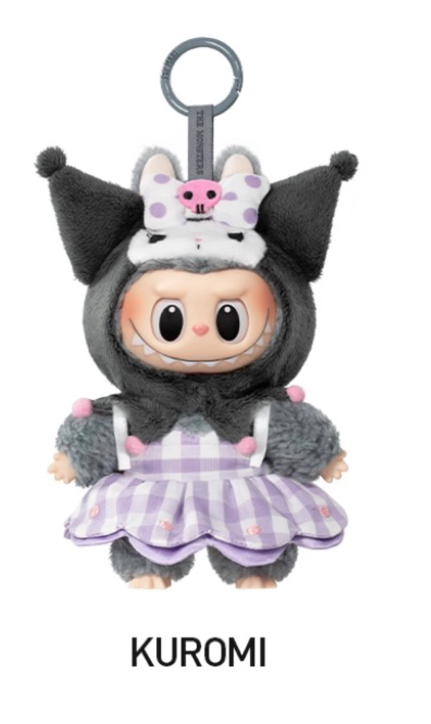 POP MART The Monster × HELLO KITTY Plush Pendant
