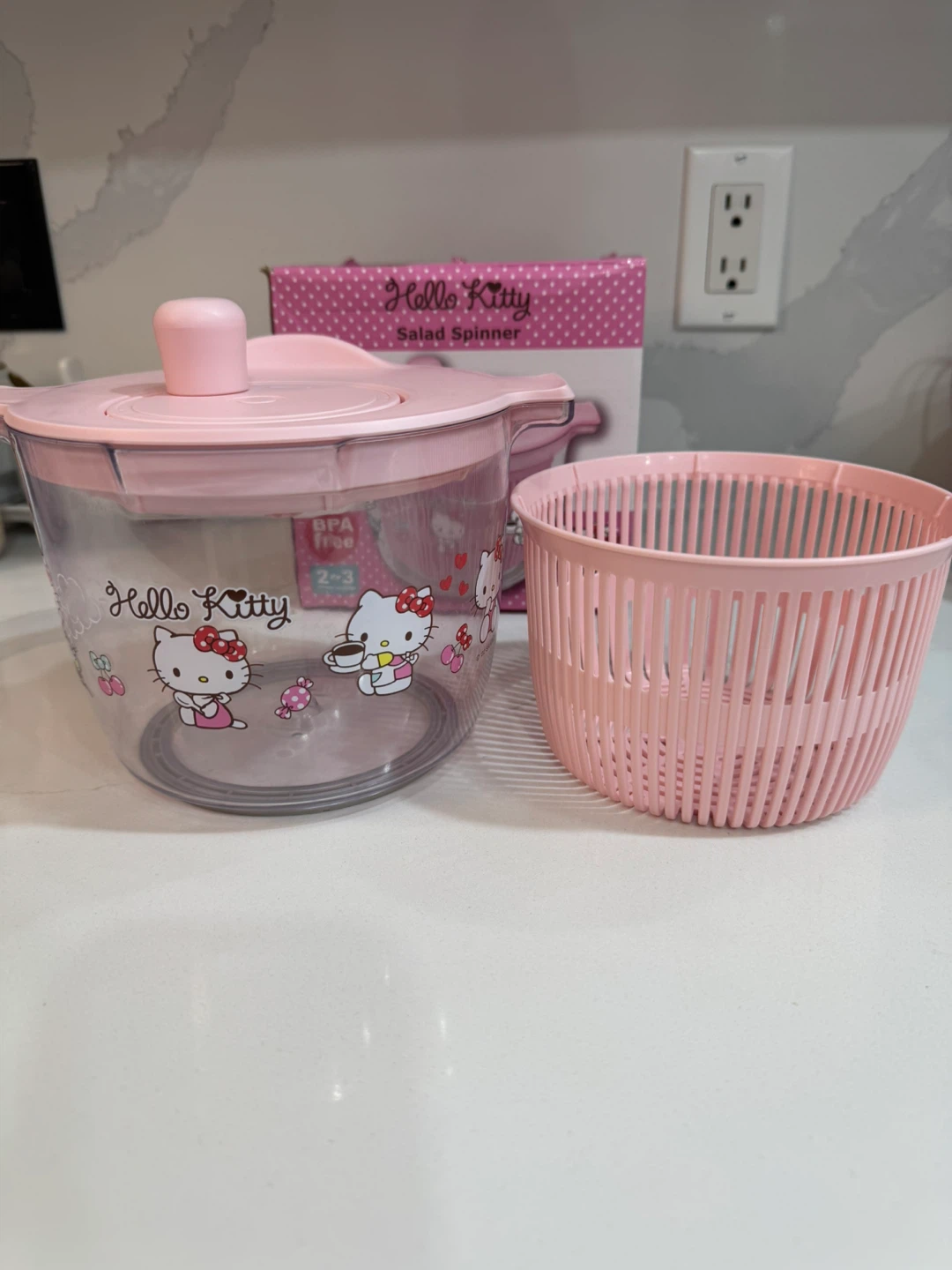 Hello Kitty Salad Spinner - photo 3